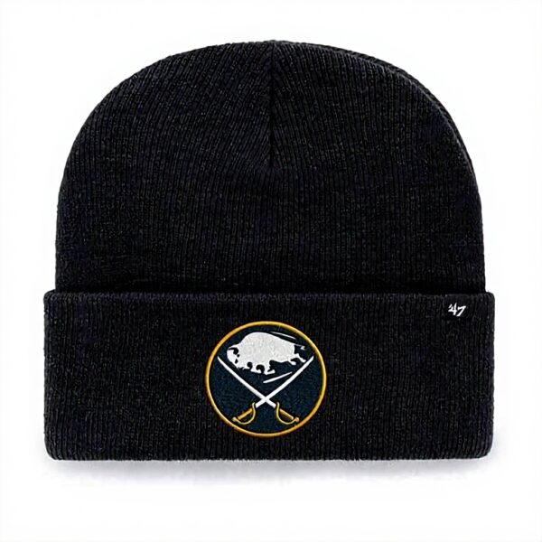 Berretto Beanie 47 Brand Risvolto Blu Scuro Donna