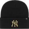 Berretto invernale 47 Brand NY Yankees maglia metallica nero-0