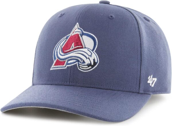 Berretto Colorado Avalanche 47 Brand Lana Chiusura a scatto-0