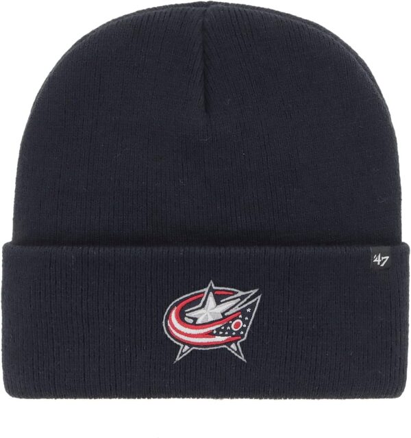 Berretto Columbus Blue Jackets 47 Brand Cuff Knit Uomo-0