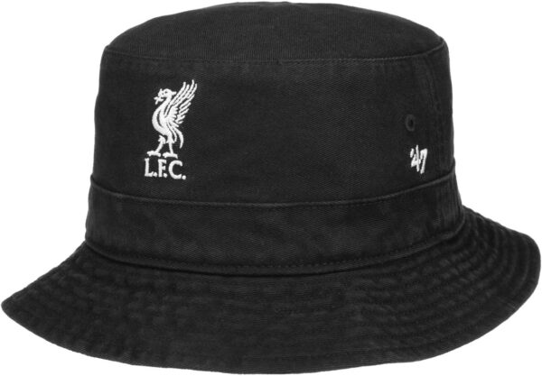 Cappello da pescatore Liverpool 47 Brand Nero cotone unisex-0