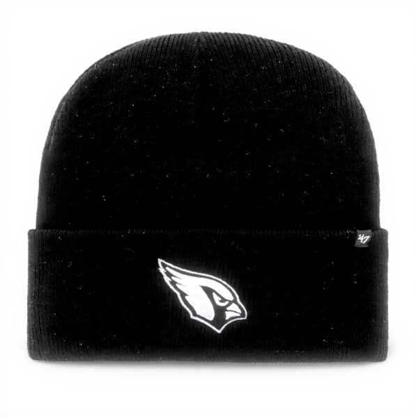 Berretto Arizona Cardinals 47 Brand lana unisex nero