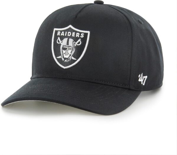 Cappello Las Vegas Raiders NFL 47 Brand Nero Unisex Snapback-0