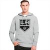 Felpa Los Angeles Kings 47 Brand NHL Grigio Ardesia