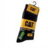 Calze Caterpillar Uomo Pacco 5 Cotone Comodo Nero