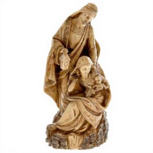 Statua Sacra Famiglia Christian Brands Resina Pietra