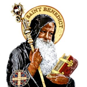 Targa San Benedetto Christian Brands decorazione religiosa