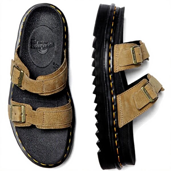 Sandali Dr. Martens Myles Uomo Savannah Tan Resistente