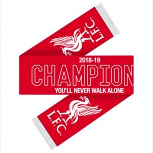 Sciarpa Liverpool FC Champions Ufficiale Unisex Accessorio