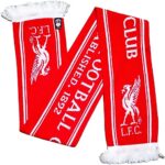 Sciarpa Liverpool FC Jacquard 1892 Rosso Accessorio Tifosi