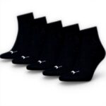 Calzini PUMA Quarter Plain 5p Unisex Adulto Morbido Cotone