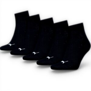 Calzini PUMA Quarter Plain 5p Unisex Adulto Morbido Cotone