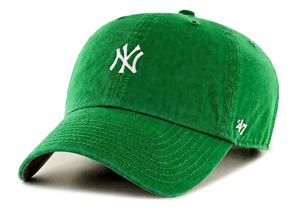 Berretto Baseball 47 Brand Yankees Verde Strapback Unisex